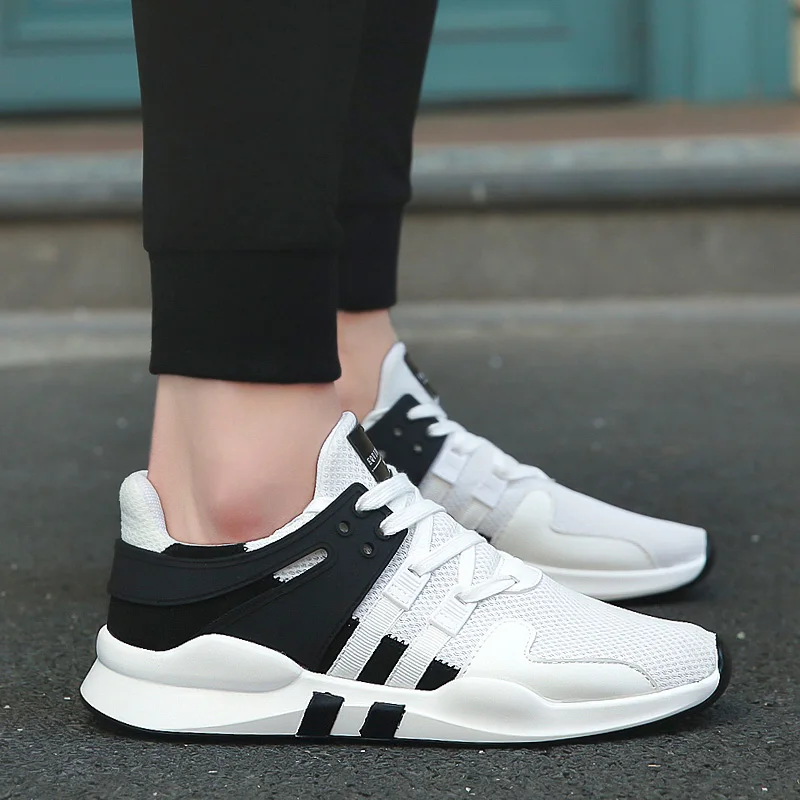 Мужская обувь 2018 весенне-Осенняя кроссовки ультра-высокие дышащие мужские