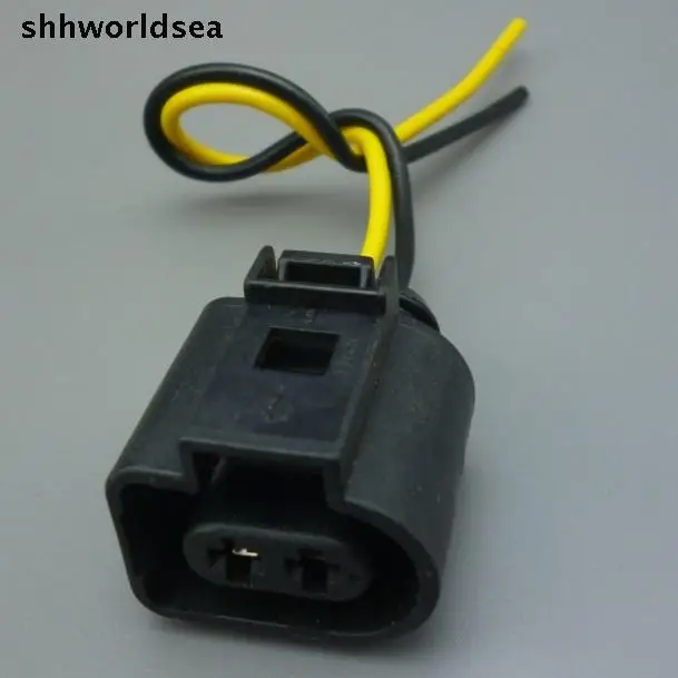 Shhworldsea 100 шт. 2 контактный мойщик стеклоочистителя жидкостный насос штепсельная