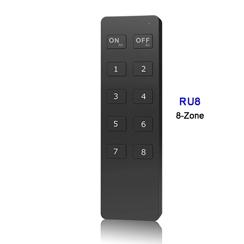 Светодиодный диммер RU4 RU8 4 Zone/8 Zone 2 ГГц RF контроллер для светодиодного диммера