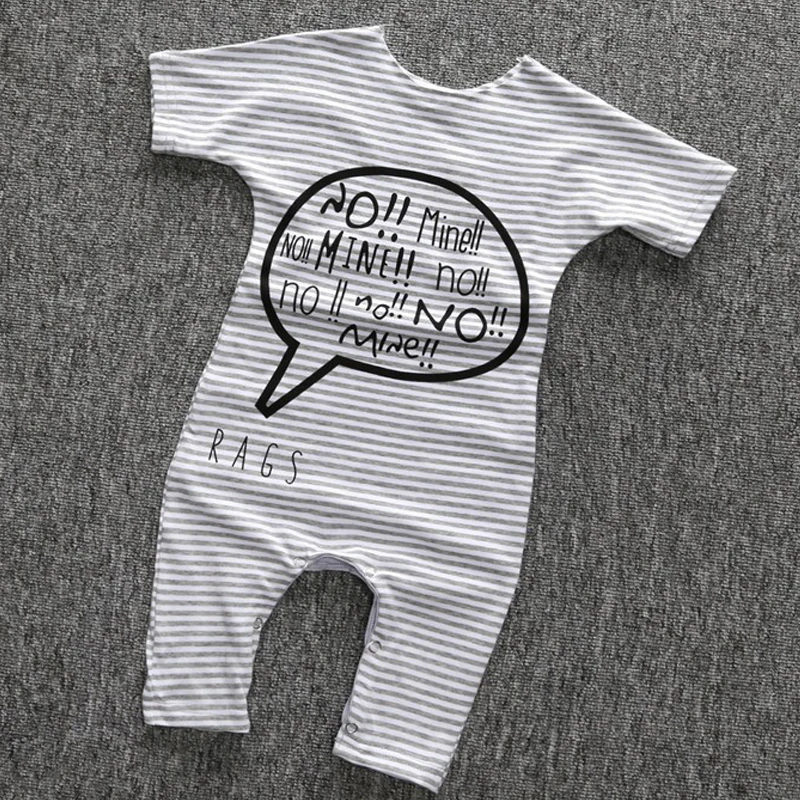 Детский комбинезон в полоску с коротким рукавом на осень|summer baby girl romper|newborn jumpsuitbaby