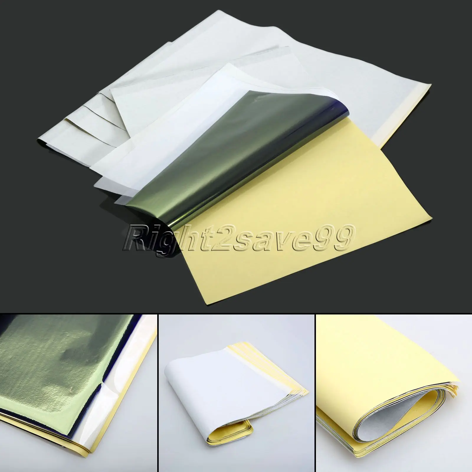 

10PCS Stencil Tattoo Transfer Paper A4 Size Tattoo Thermal Stencil Carbon Copier Paper For Tattoo Transfer Machine