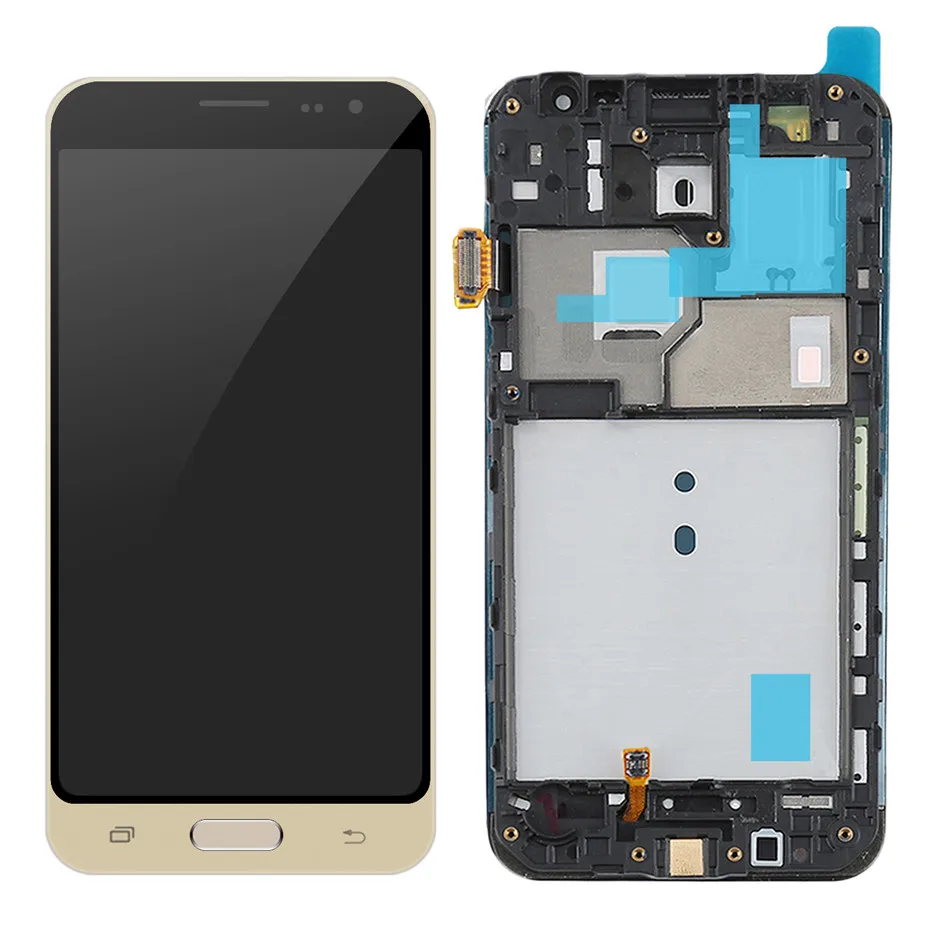SM-J320FN/M/H/DS lcd для samsung Galaxy J3 J320F J320FN J320H J320M дисплей сенсорный экран дигитайзер сменная рамка