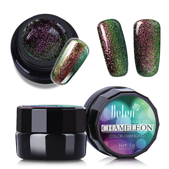 Color 3011 Belen 3D гель лак для ногтей Лаки краска УФ лак-гель лак гель хамелеон цвет 3010 или Кисть ручка - Цвет: Color 3011