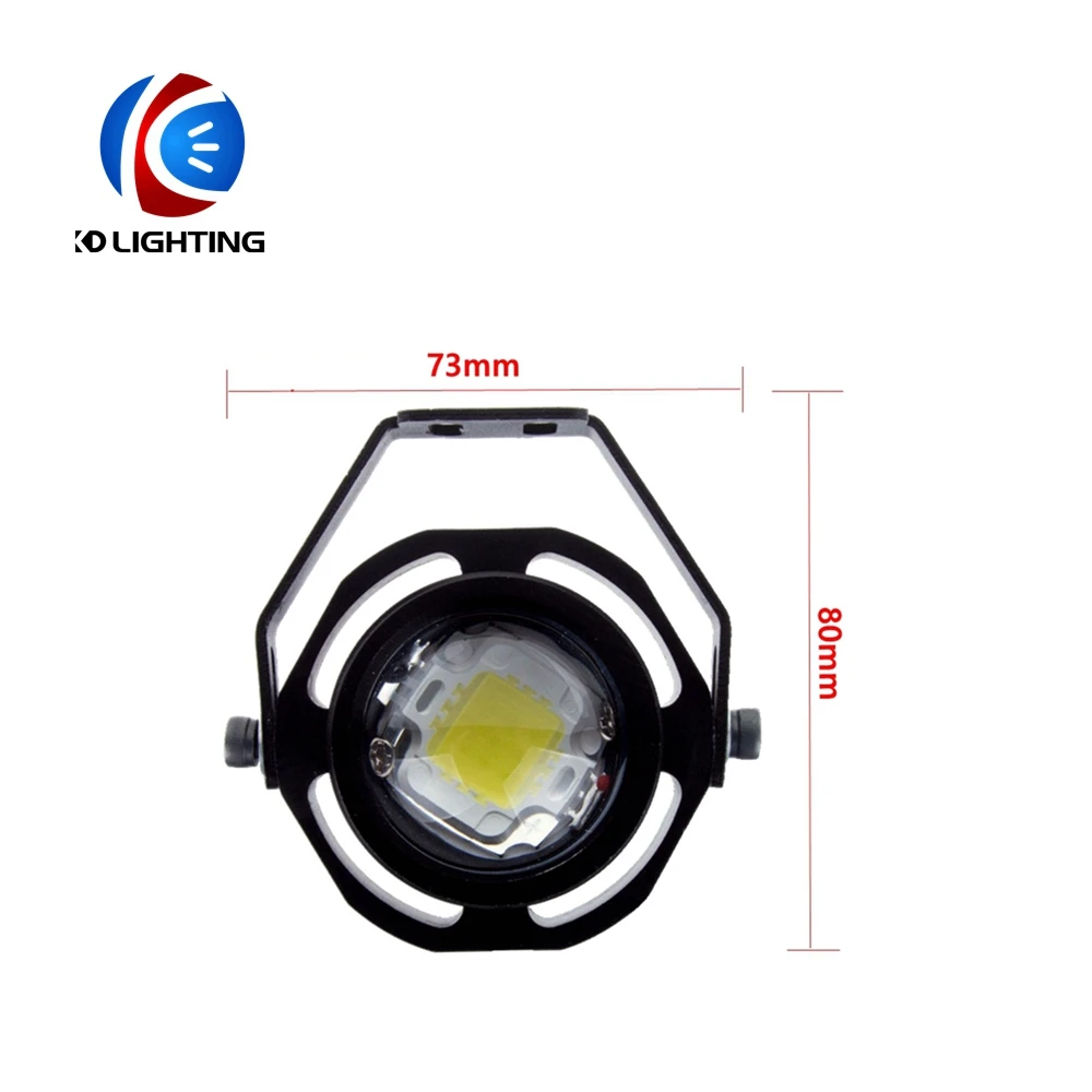 KD 2 шт. Высокая мощность DRL COB чипы 10 Вт led 480lm Eagle Eye светодиодные drl микробы 6000K-6700k