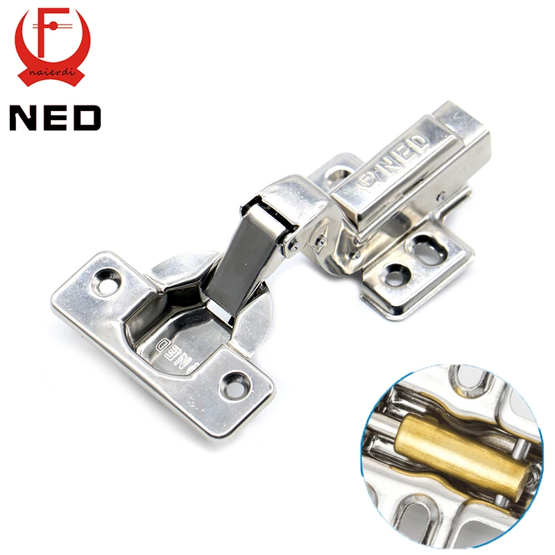 NED полноразмерные прочные шарниры из нержавеющей стали 40 мм гидравлический