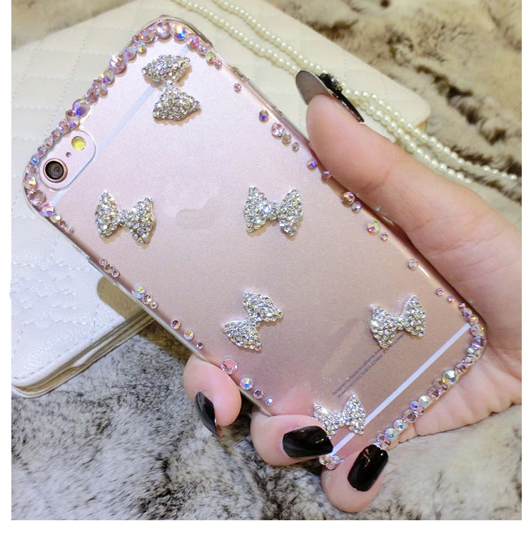 С милым бантом бабочкой на Прозрачный чехол для телефона Huawei Mate 10 9 Pro Nova 2 S P20 P10 рlus