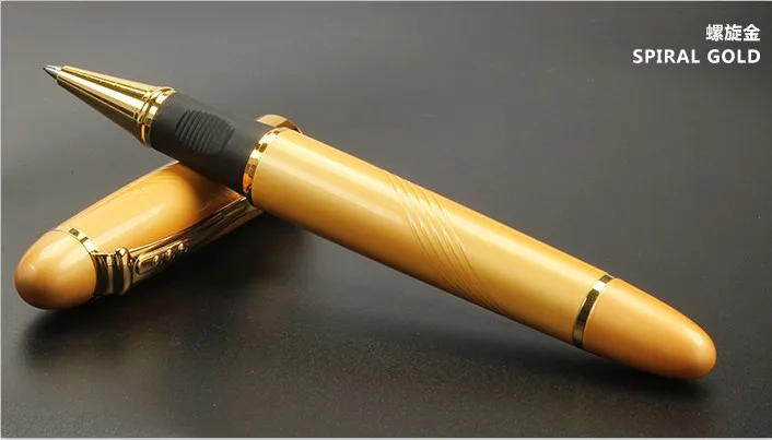 RR JINHAO X450 матовый черный металлический шариковая ручка с золотым клип школьные канцелярские принадлежности Брендовые мужские шариковые ручки подарок A2 - Цвет: RR