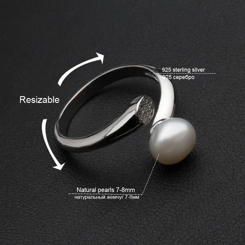 Женские обручальные кольца ювелирные изделия из серебра 925 пробы с черным