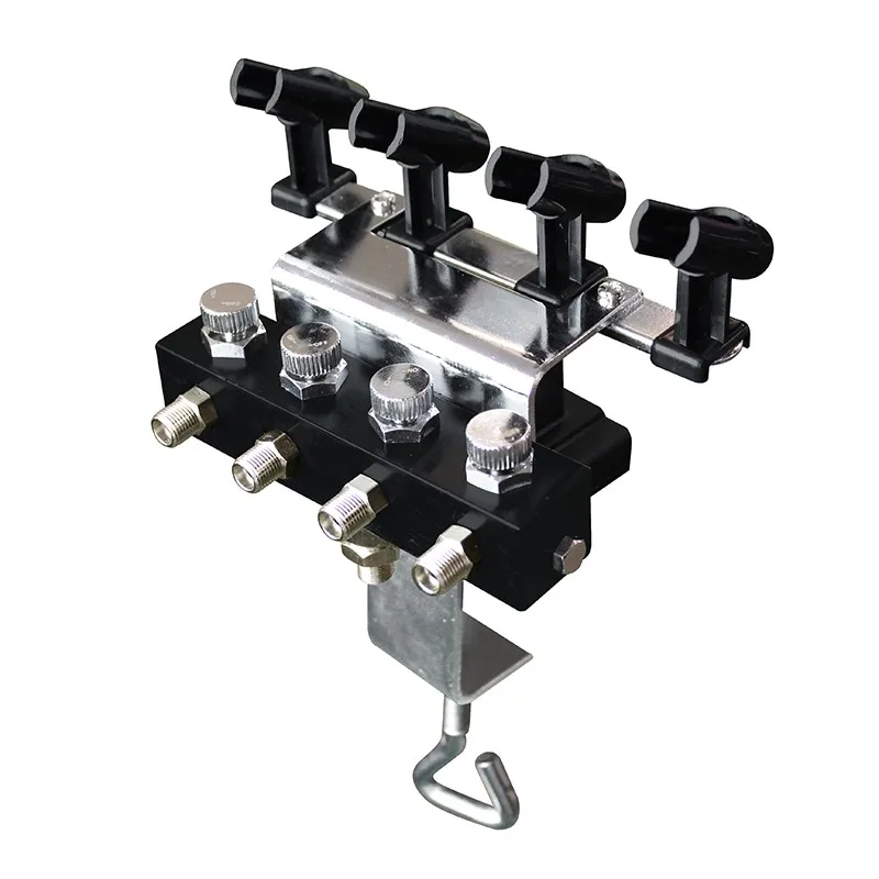 OPHIR 4-держатели аэрографа и 5x1/8& 1/8 воздушный шланг набор сплиттеров регулируемый держатель для аэрографии Art& Cake paint_ AC121+ AC024-5x