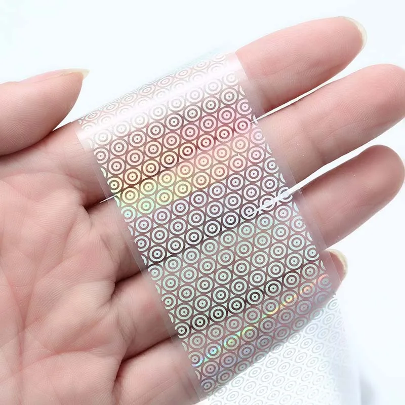 4*100 см наклейки для ногтей ногтей Фольга holografico лазерной Серебряный цветок ногтей Фильм полное покрытие ногтей наклейки передача фольги наклейка для ногтей - Цвет: jq203foil