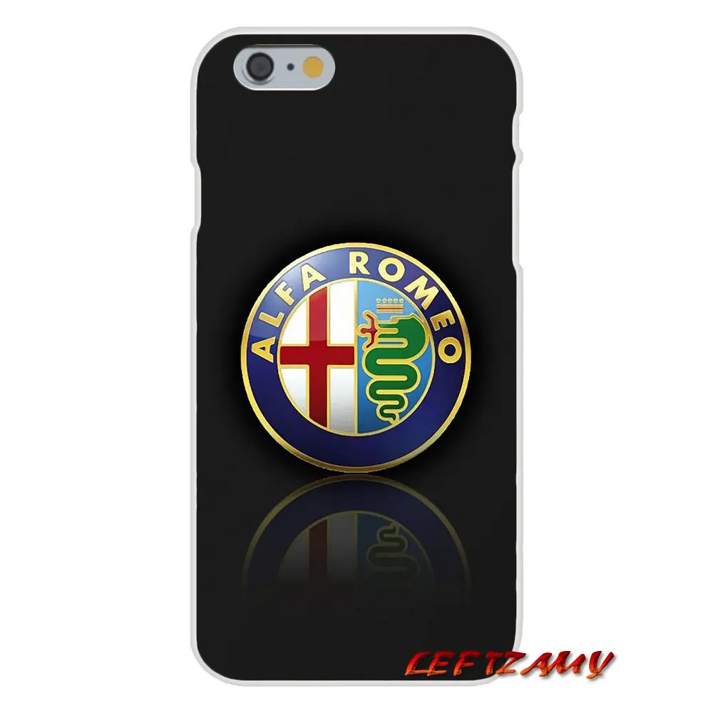 Мягкая прозрачная накладка с принтом Тачки Alfa Romeo логотипом для Xiaomi Redmi Note 6A MI8 Pro S2