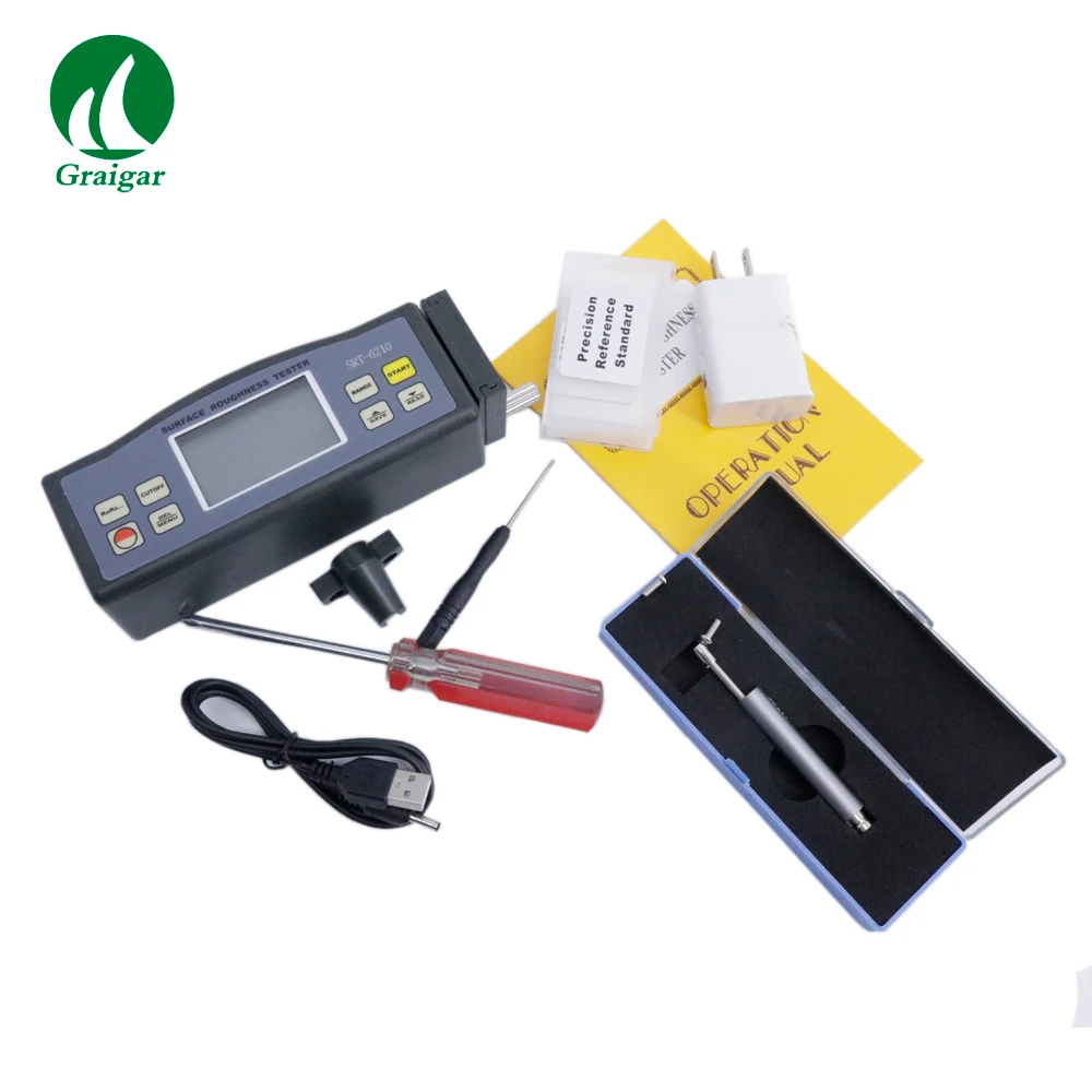 SRT 6210 цифровой измеритель шероховатости поверхности Profilometer с Ra/Rz/Rq/Rt