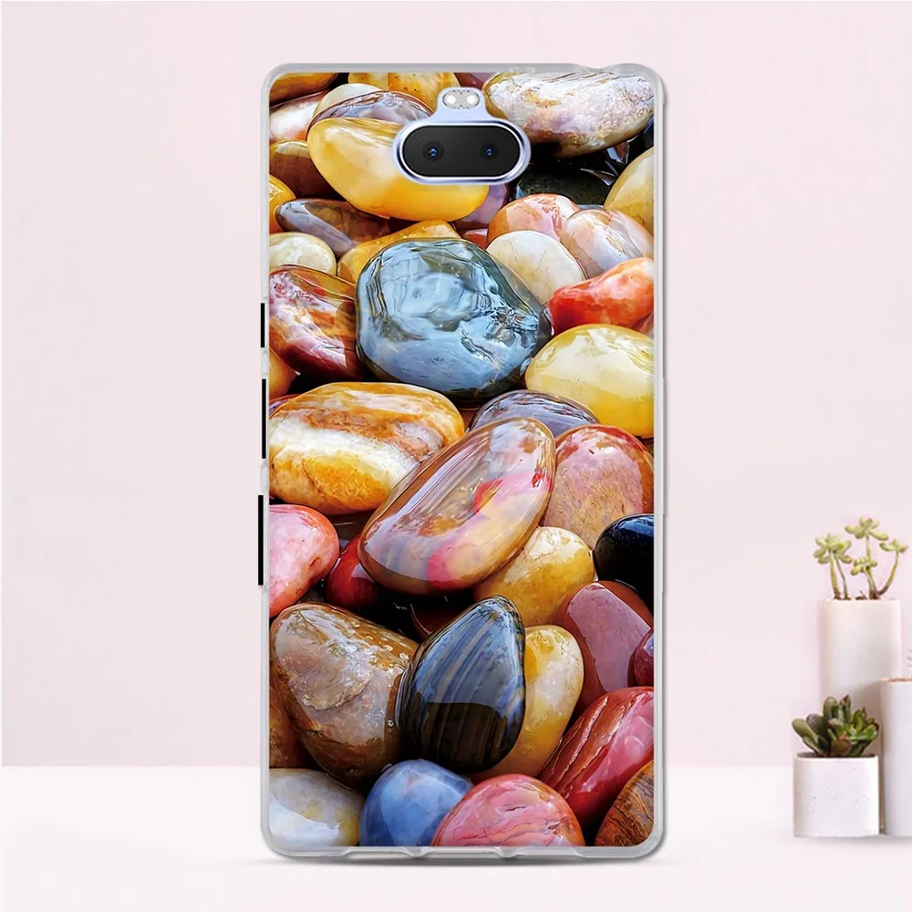 17 Для sony Xperia 10 чехол 6," Мягкий ТПУ бампер для sony Xperia 10 чехол силиконовый чехол для sony XA3 чехол с принтом - Цвет: 17