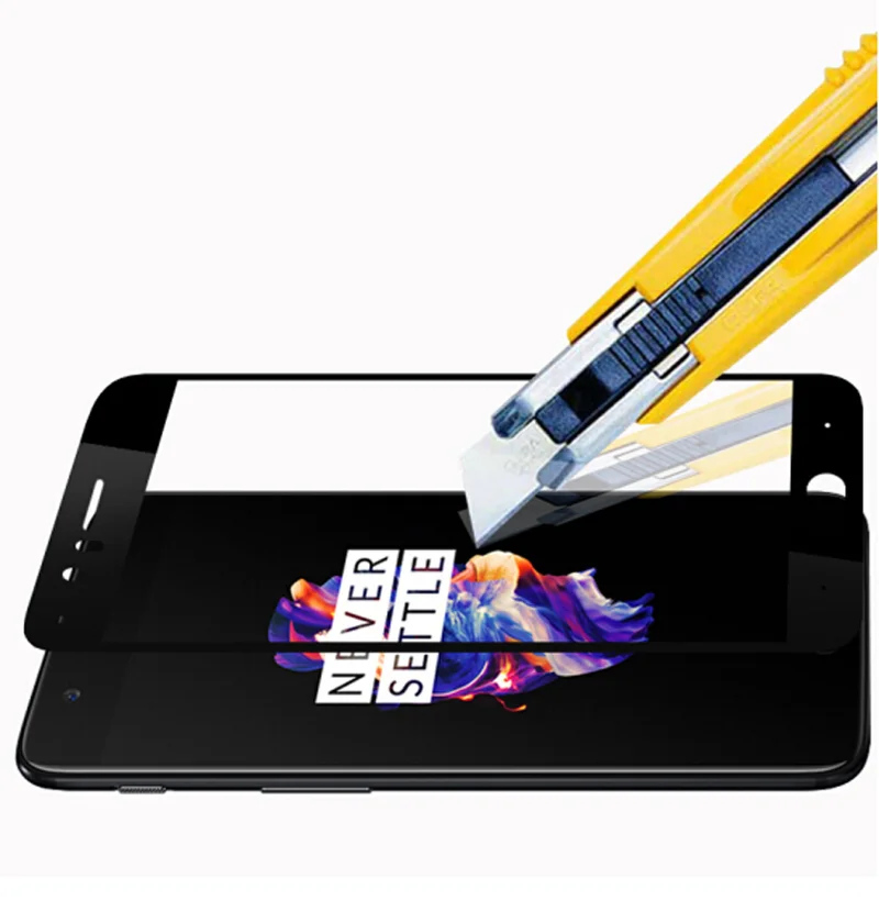 Взрывозащищенное Закаленное стекло для Oneplus 3/3t полное покрытие 9 H экран