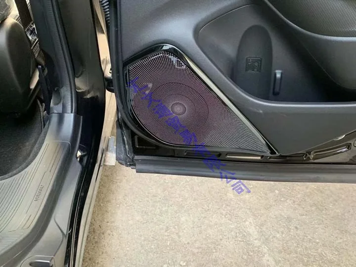 Обложка для колонки из нержавеющей стали Subaru Forester SK 2018 2019 внутренняя отделка