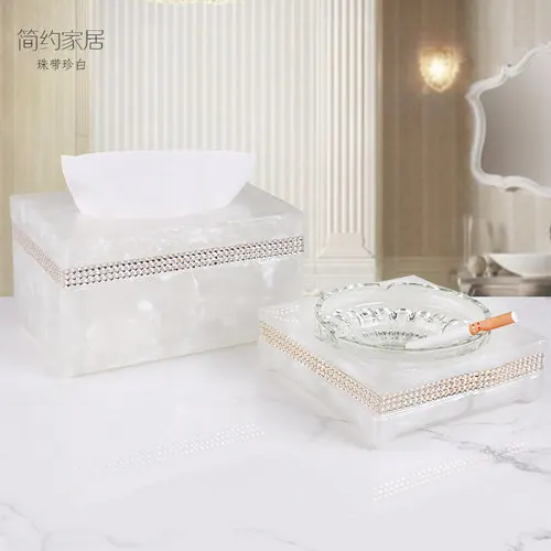 Креативный набор для ванной или только аксессуары для ванной комнаты коробка салфеток с кристаллом Эмульсия бутылки украшения свадебные подарки - Цвет: Q
