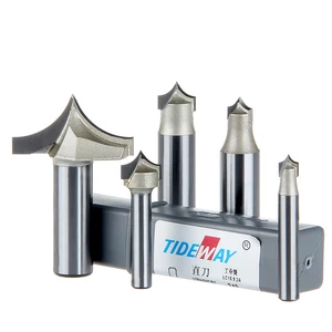 Точечные режущие круглые над пазами 14*14, деревообрабатывающий инструмент, игольчатые носовые фрезы по дереву, Фрезы с ЧПУ, торцевые фрезы от производителя Tideway 2886