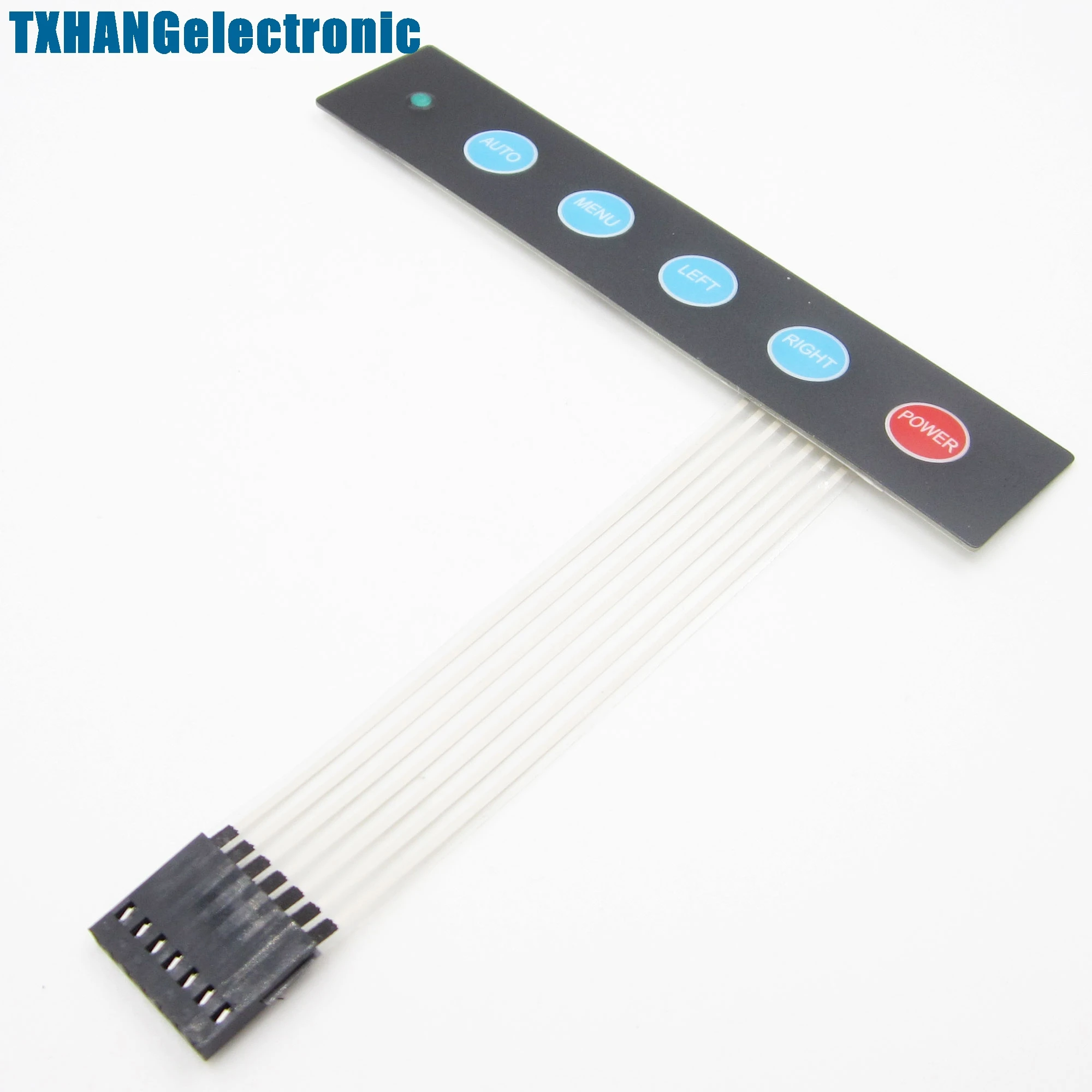 LED 1x5 матричный массив 5 кнопочный мембранный переключатель клавиатура меню авто |