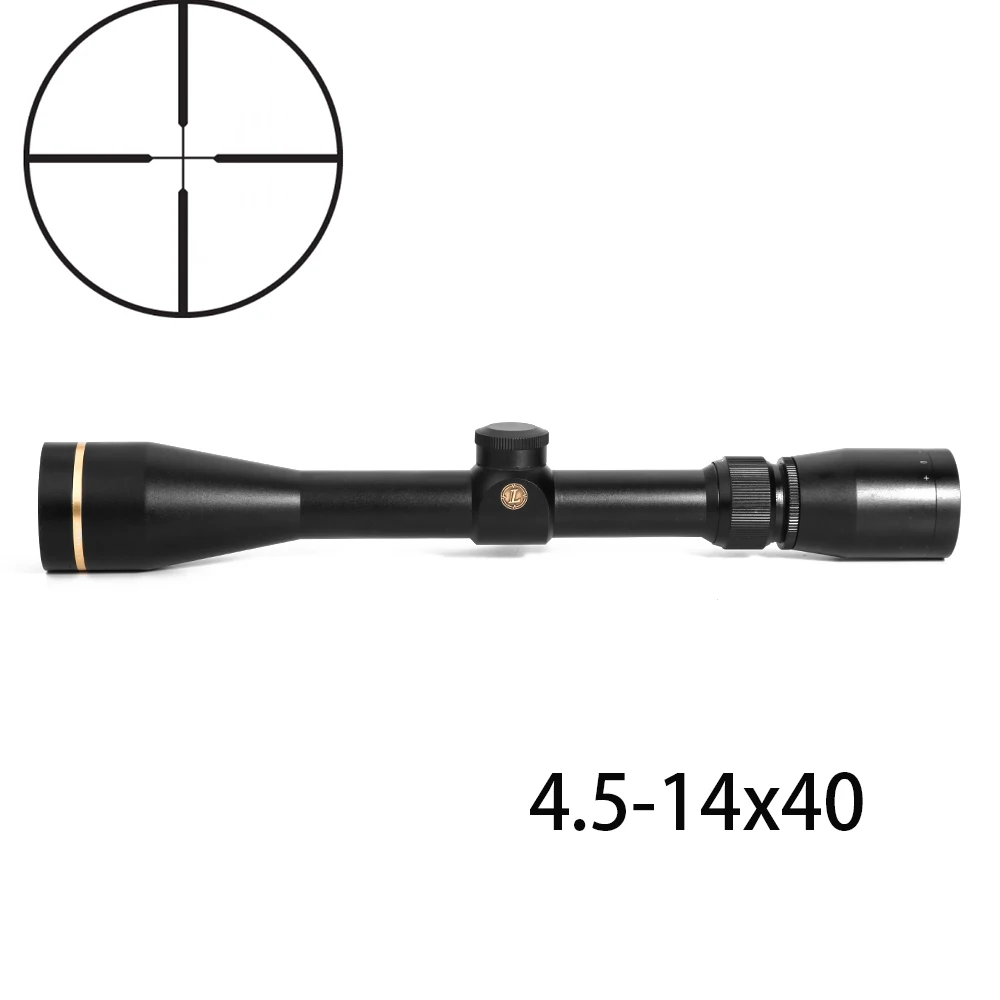 4,5-14X40 Tratical охотничий прицел стекло Сетка винтовка прицел охотничьи прицелы для снайперского страйкбольного ружья открытый охотничий прицел