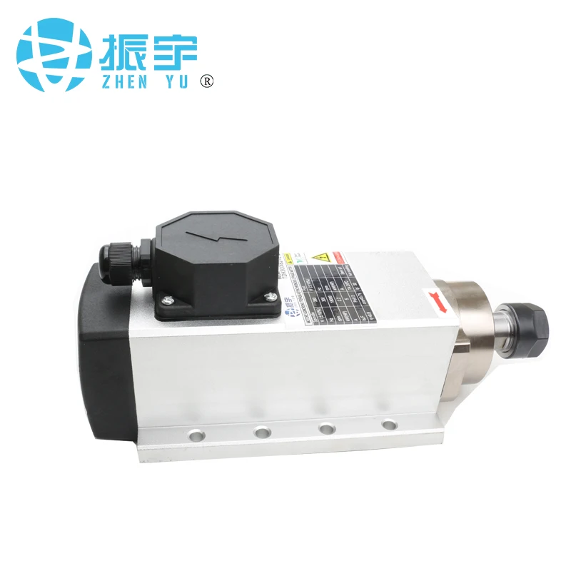 ZHENYU/FQD 2.2kw шпиндель с воздушным охлаждением cnc фрезерный мотор 18000 об/мин ER20