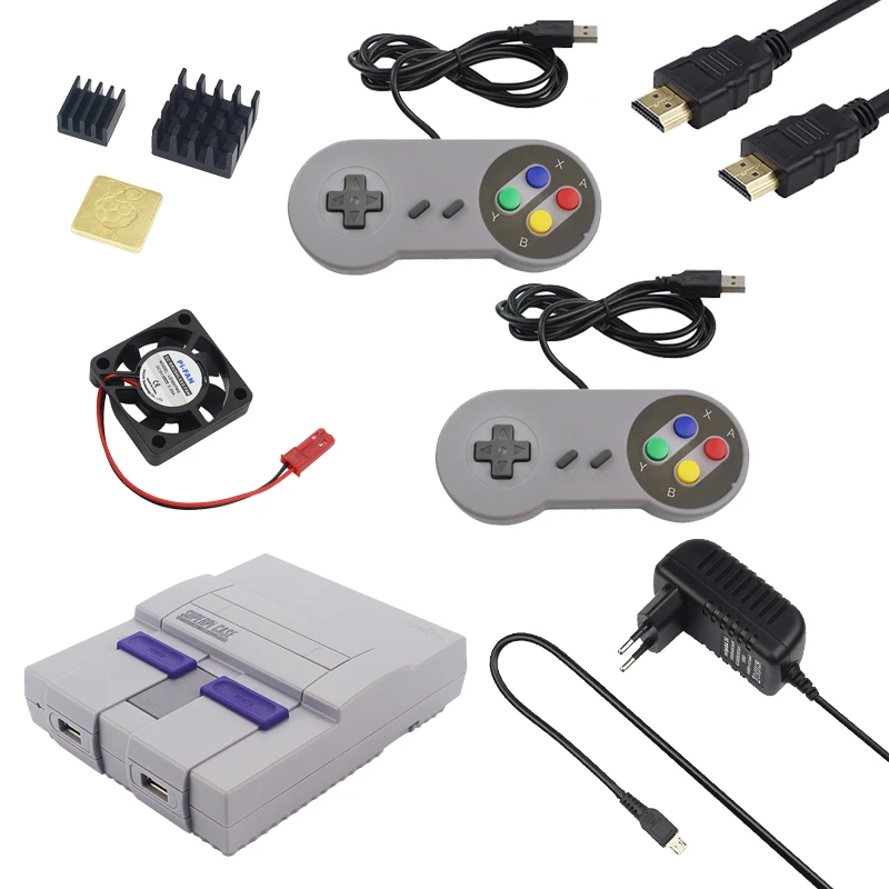 Retroflag SUPERPi Чехол-U Raspberry Pi 3 NESPi чехол с функциональной кнопкой подходит для Raspberry Pi 3 Model B Pi3 3B Plus