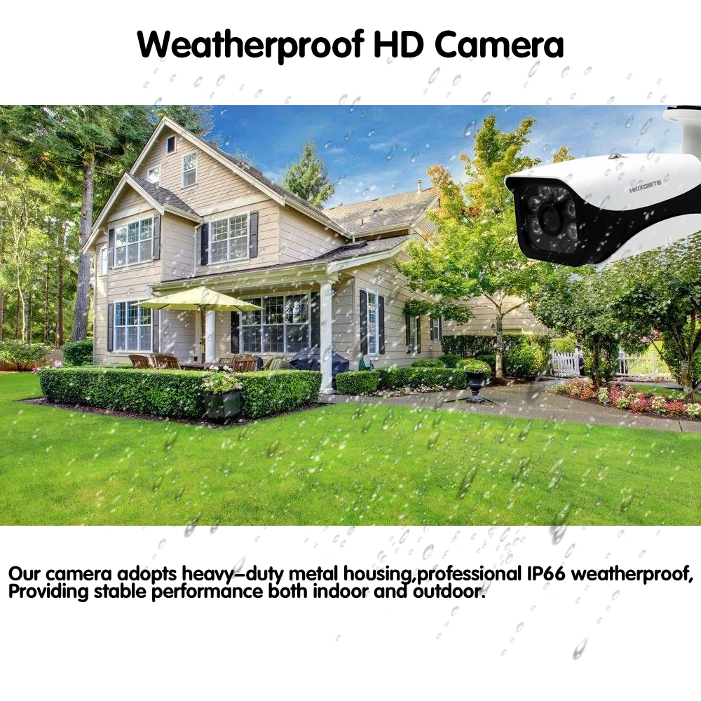 4CH 5MP CCTV камера система NVR комплект наружной безопасности 4x4 MP POE IP P2P IR CUT домашняя