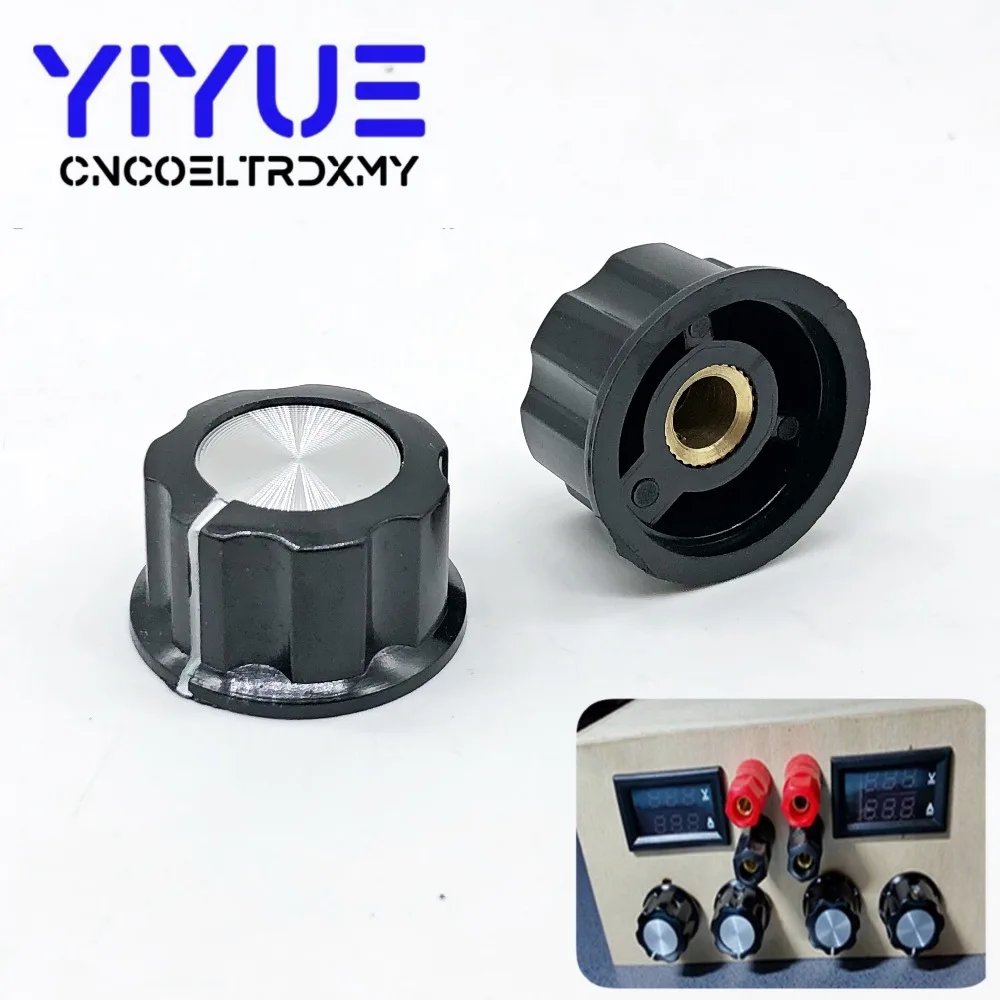 5 шт. колпачок потенциометра 6 мм диаметр отверстия вала поворотный переключатель