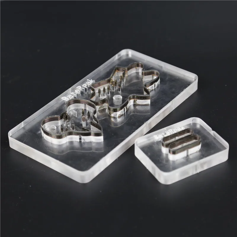 Сделай сам животные дизайн высечка для кожи изготовление на заказ акриловый/ПММА