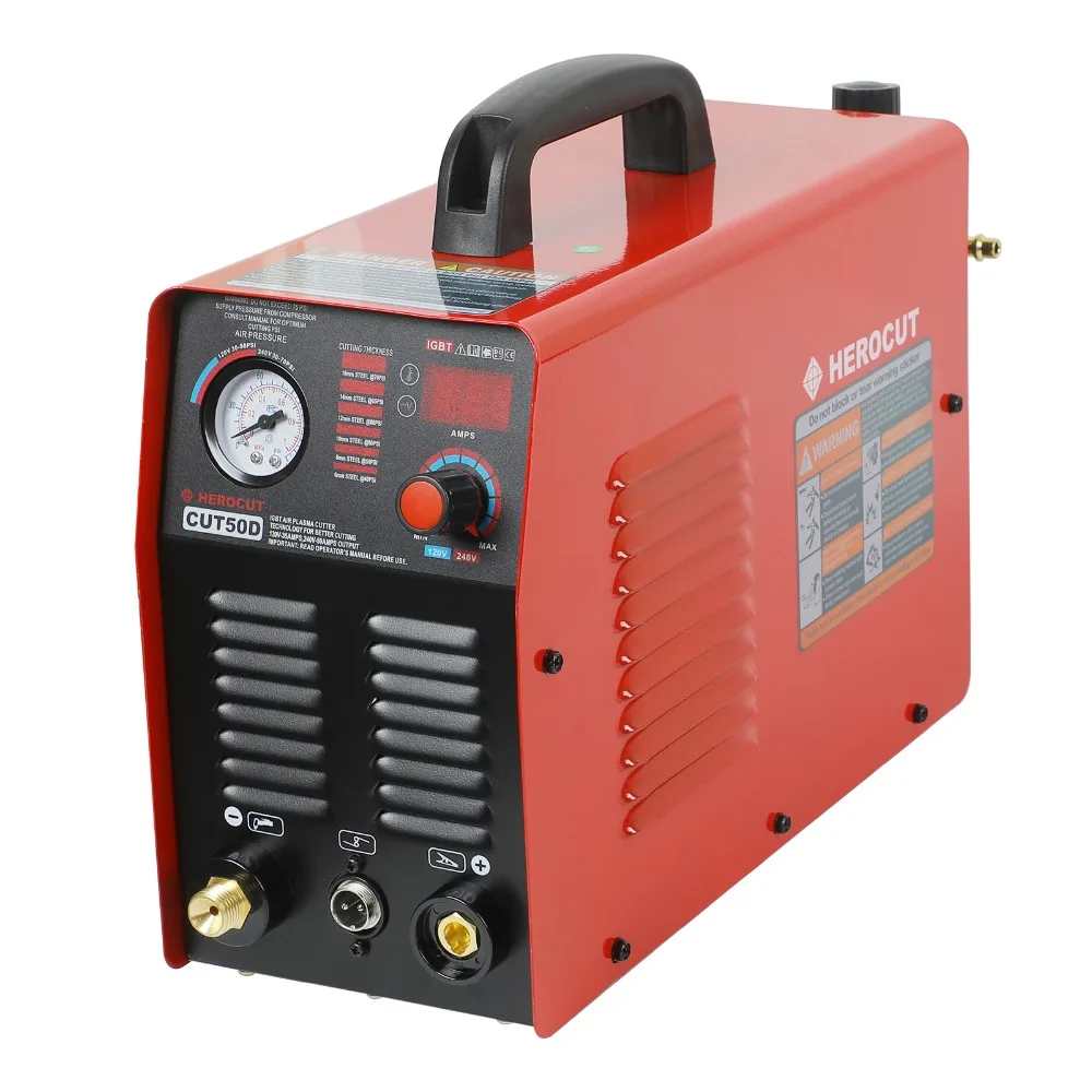 110/220V Plasma IGBT cutting machine Cutter Cut50D Dual Voltage | Welders