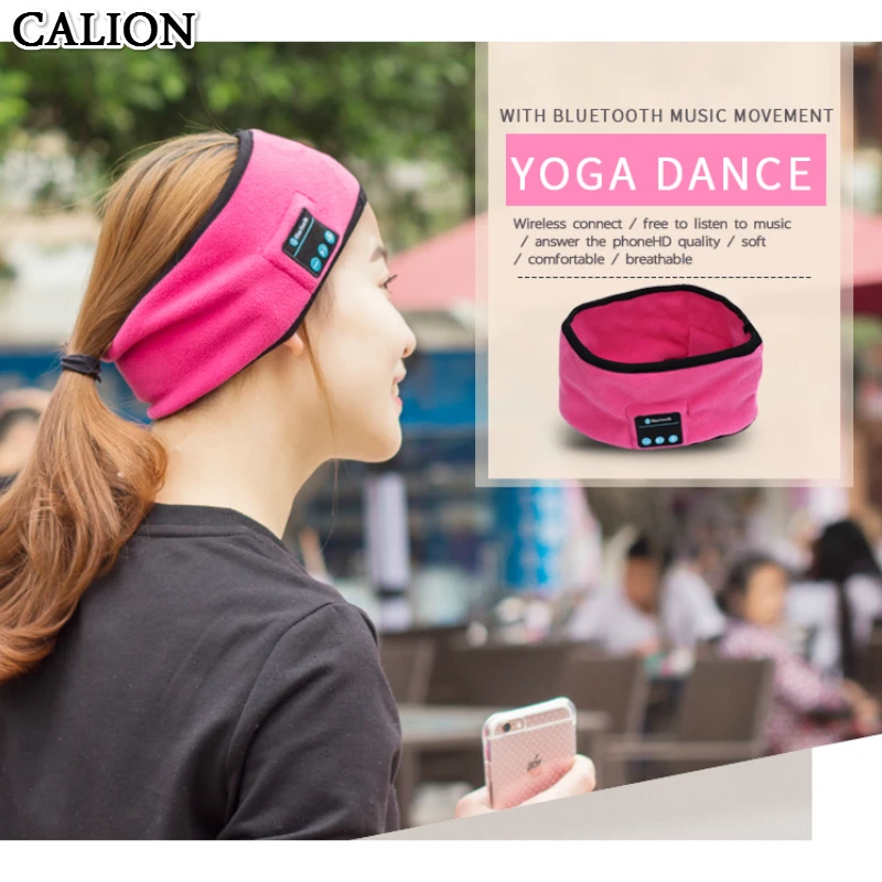 Ремешок для головы CALION с Bluetooth наушники гарнитура Беспроводная Музыка спортивные