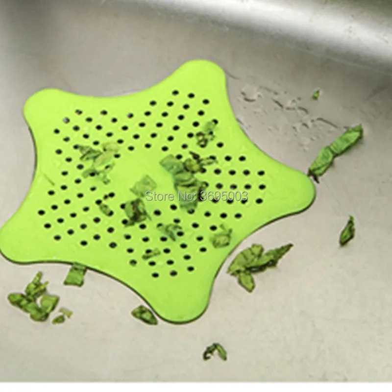 1 шт. Силиконовый Фильтр для слива раковины ванной комнаты Кухня tolier волосы в