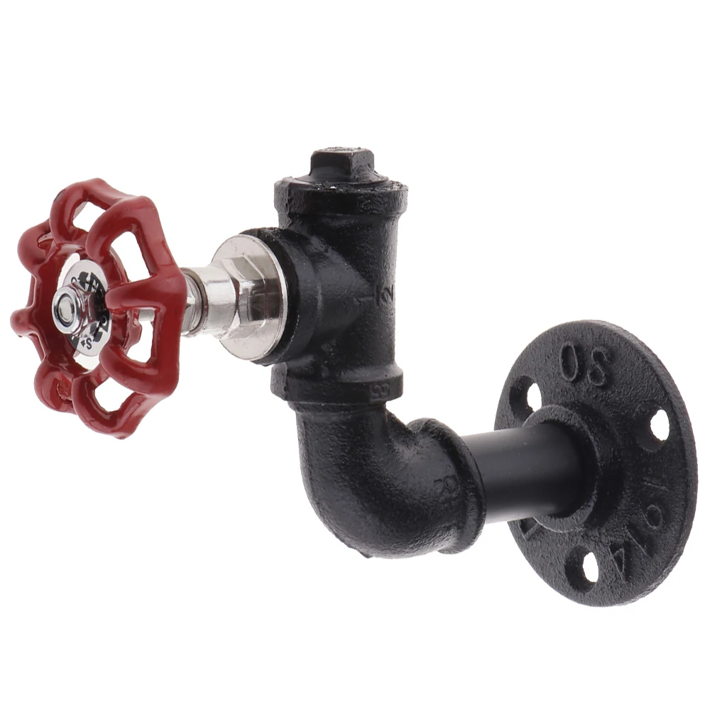 Промышленная железная труба настенный крючок для халата сверхмощный