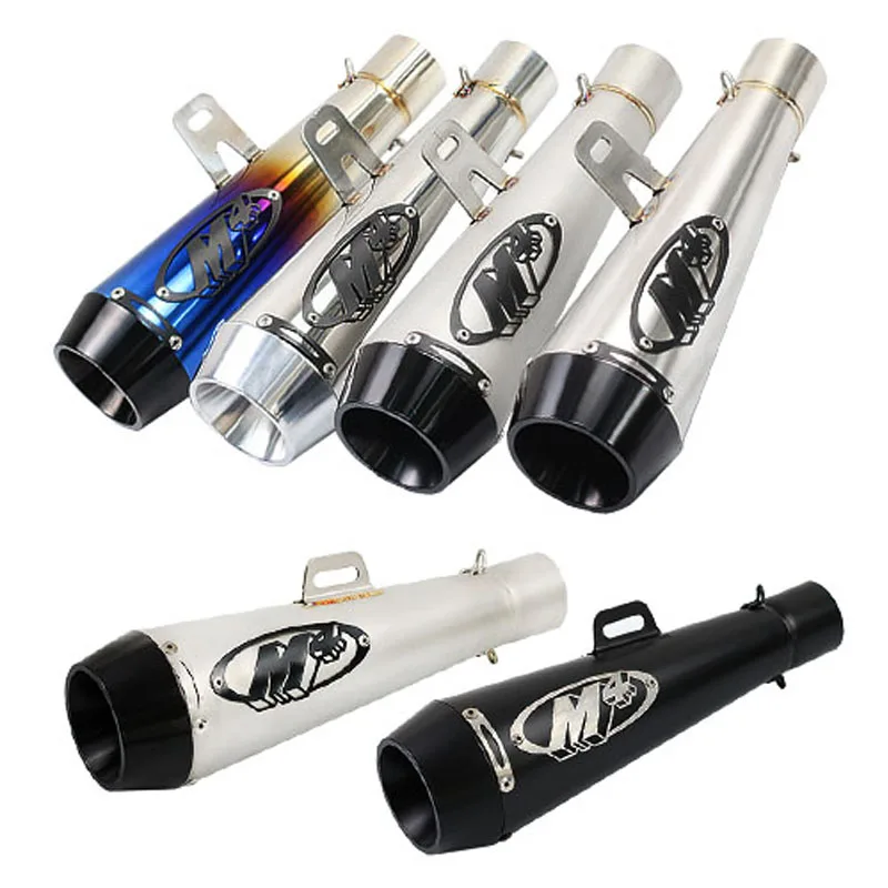 На входе 51 мм глушитель выхлопной трубы мотоцикла M4 гоночный выхлопа GP для Yamaha R6