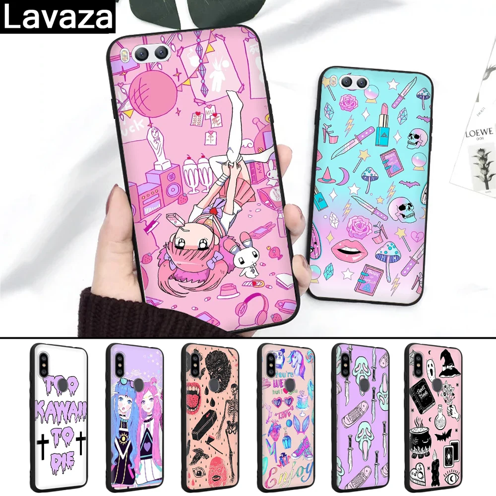 Силиконовый чехол Lavaza Girly Pastel Witch Goth для Xiaomi MI 6 8 9 SE Max 3 Lite F1 A1 A2 5X 6X Mix 2S A3 Pro 9T CC9 CC9E -