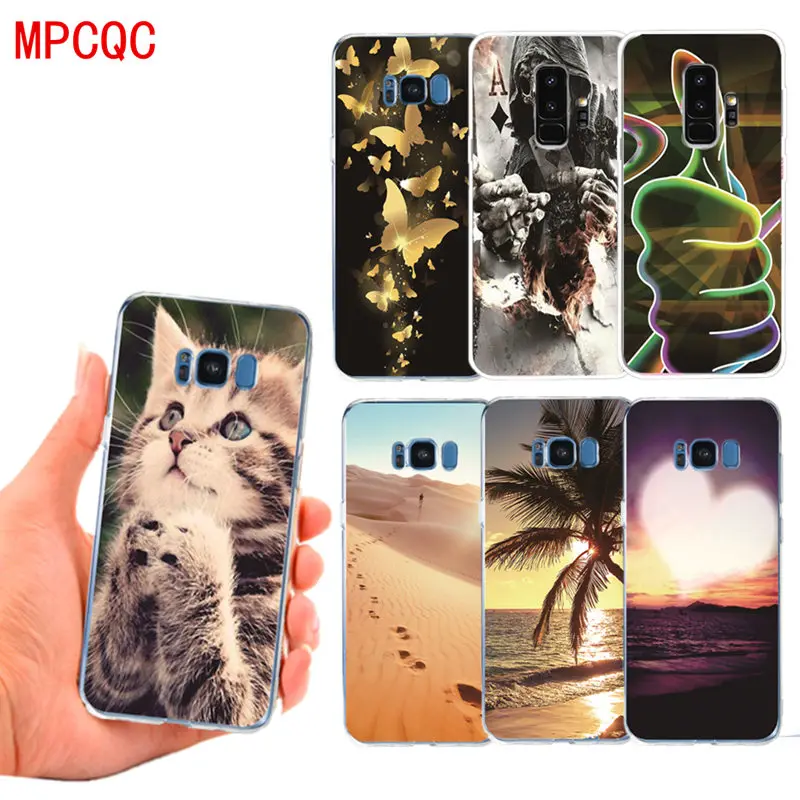 MPCQC Мягкая обложка силиконовый чехол для samsung Galaxy Note 8 9 S8 S9 J3 J5 J7 A3 A5 A7 2017 популярный