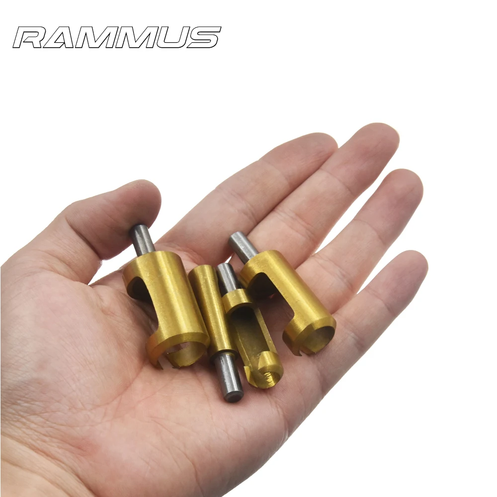 4 шт. стальная деревянная вилка резак DIY дюбель для деревообработки инструмент