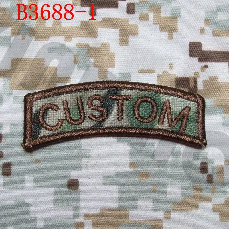 Нашивка С Вышивкой Arc Custom name Tape Text brand Morale tactics Military