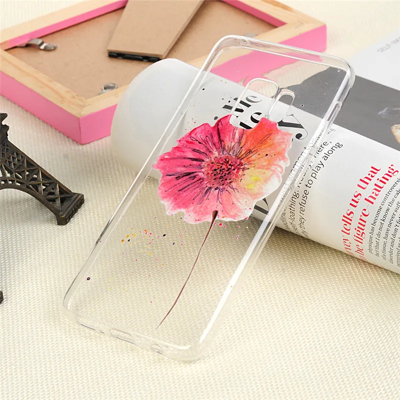 Soft TPU Silicone Case For Samsung Galaxy S9 / Plus 3D Pattern Phone Cases S9+ Ultra Thin Slim Cover Capa Funda Coque |