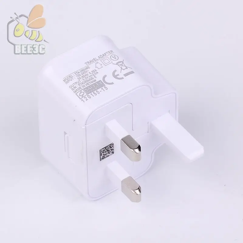 Новый Белый Высококачественный сетевой адаптер переменного тока 5 в 2 а для Samsung