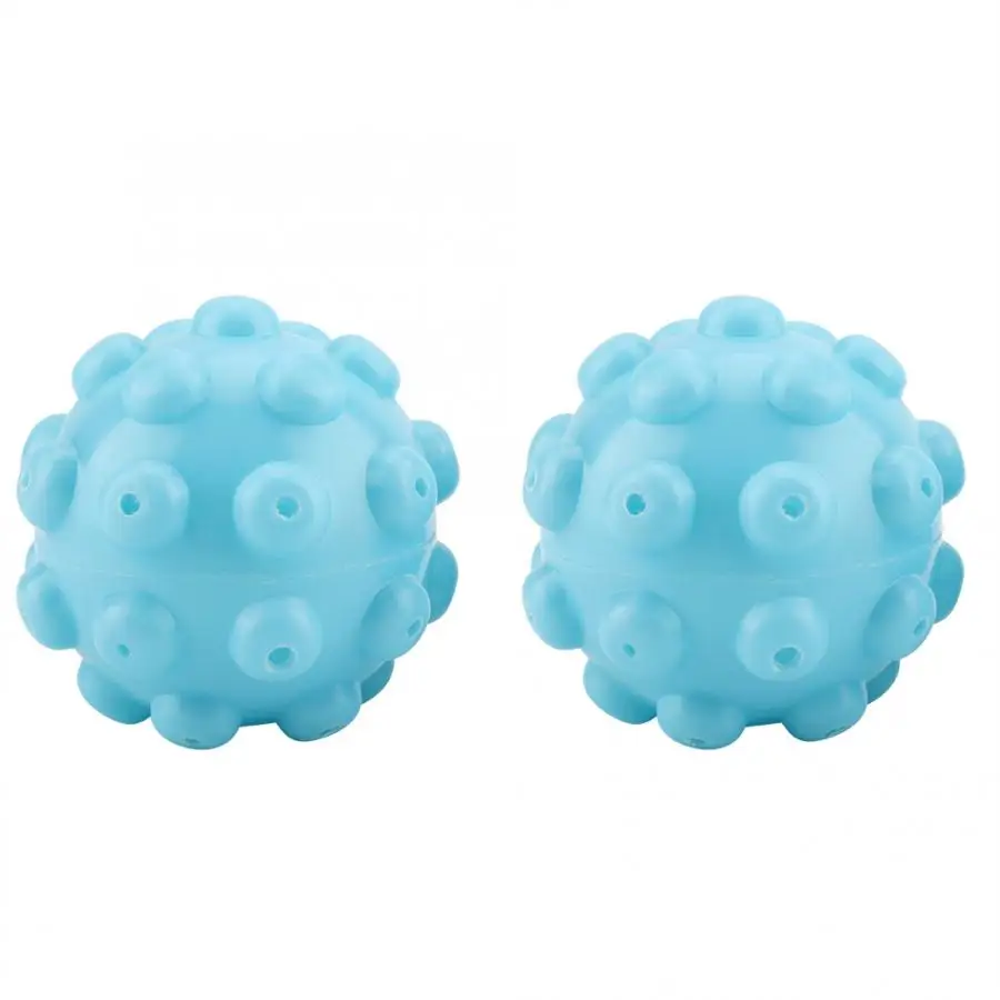 2Pcs Reusable Laundry Ball Wrinkle Remover Releasing Dryer Softener Fabric Clothes Cleaning Washing Accessories Ecofriendly | Дом и сад