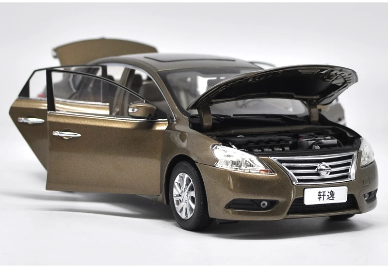 1:18 модели автомобилей из передового сплава высокая имитация Dongfeng NISSAN SYLPHY металла