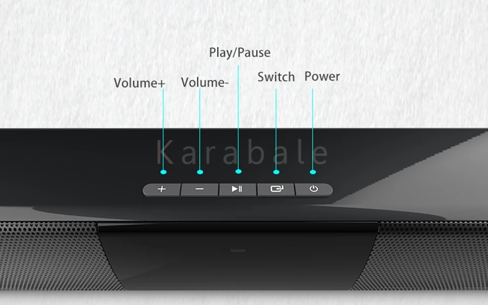 20 Вт Bluetooth динамик домашний кинотеатр Саундбар супер бас портативный беспроводной компьютер ТВ динамик s сабвуфер с микрофоном FM радио
