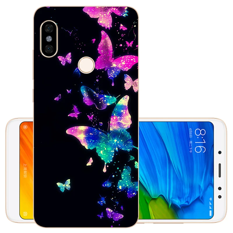 CROWNPRO для Funda Xiaomi Redmi Note 5 чехол для телефона Redmi Note 5 Pro Чехол Силиконовый мягкий TPU Coque Global Redmi Note 5 Чехол - Цвет: XKD