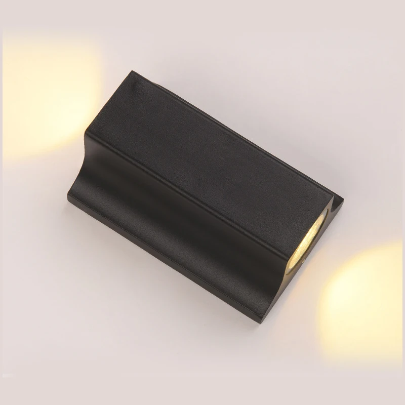 10 Вт светодиодный алюминиевый настенный светильник настенное бра наружное