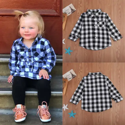 2017 Новый стиль модная детская одежда для мальчиков и девочек рубашка с длинными