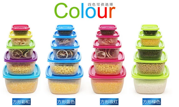 5 шт. Кухонный Контейнер для микроволновой печи|Коробки обеда| |