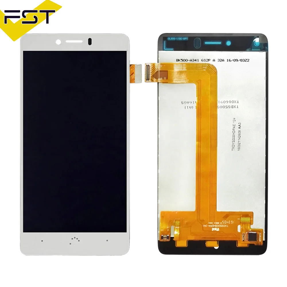 Протестирован для BQ Aquaris U lcd/BQ U lite lcd/BQ U Plus lcd дисплей сенсорный экран в сборе для BQ U lcd панель Tactil
