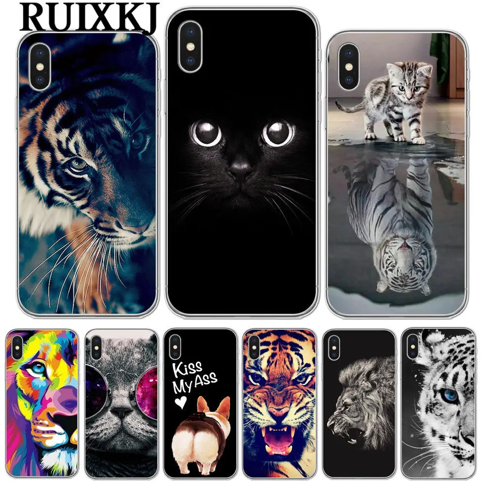 Силиконовый чехол для iPhone X 8 8Plus 7 6 6S Plus|Бамперы| |