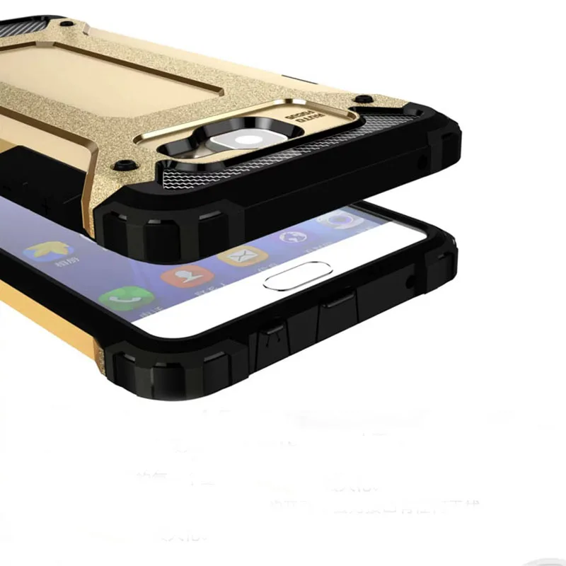 Роскошные Алмаз броня ТПУ + PC уникальный случай телефон для Samsung C5 J5 J7 пластика