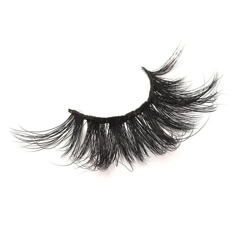 Накладные ресницы для макияжа 1 пара натуральные толстые из 100% натурального меха